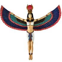 Escultura Enfeite Isis Parede Deusa Egípcia Veronese Decoração