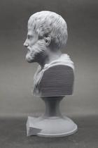 Escultura Estatua Busto Filósofo Grego Aristóteles