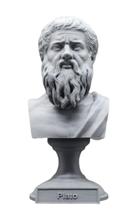 Escultura Estatua Busto Platão Filósofo Ateniense - V I X 3 D