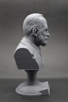 Escultura Estatua Busto Sigmund Freud Fundador Psicanálise - V I X 3 D