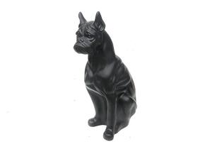 Escultura Estátua Decorativa Bulldog Sentado 78cm