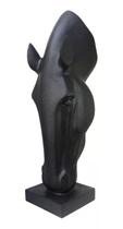 Escultura Estátua Decorativa Cabeça De Cavalo Grande 108cm - Bomarzo Design