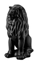 Escultura Estátua Decorativa Leão Sentado 108cm