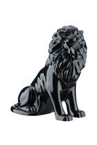 Escultura Estátua Decorativa Leão Sentado 60 Cm