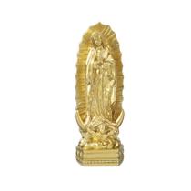 Escultura Estatueta da Virgem Maria Mexicana em resina 20cm Escultura Estatueta da Virgem Maria Mexicana em resina 20cm