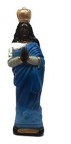 Escultura Estatueta Estátua Imagem Santa Sara Cigana Umbanda Candomblé Gesso 24cm Altar Congá - Dr. Exu Estampas de Orixás