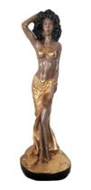 Escultura Estatueta Estátua Pombagira Cigana Do Ouro Umbanda Candomblé Imagem De Gesso 23cm Altar Congá Escultura Estatueta Estátua Pombagira Cigana Do Ouro Umbanda Candomblé Imagem De Gesso 23cm Altar Congá