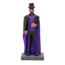 Escultura Exu Cartola Roxo 15 cm Resina Escultura Exu Cartola Roxo 15 cm Resina