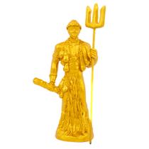 Escultura Exú Do Ouro Orixá 15 cm em Resina