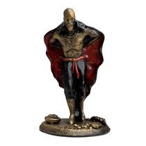 Escultura Exu Marabô Postura De Reverência Em 14 Cm Resina