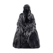 Escultura Exu Sentado Sem Rosto 12 cm Preto em Resina Escultura Exu Sentado Sem Rosto 12 cm Preto em Resina