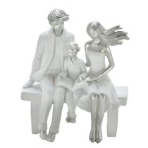 escultura familia 21cm amor eterno espressione