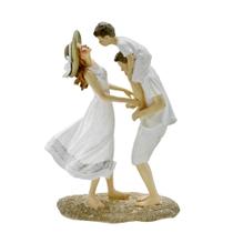 Escultura FamÌlia Casal com filho