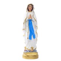 Escultura: figura de mulher orando, estátua religiosa de resina de 22 cm Escultura: figura de mulher orando, estátua religiosa de resina de 22 cm