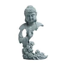 Escultura: Figura do Buda Shakyamuni, pedra artificial, 15cm Escultura: Figura do Buda Shakyamuni, pedra artificial, 15cm