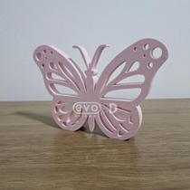 Escultura Flor e Borboleta Minimalista PLA para Decoração Prateleira E Quarto Infantil Escultura Flor e Borboleta Minimalista PLA para Decoração Prateleira E Quarto Infantil