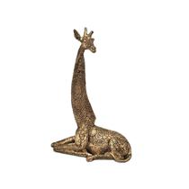 Escultura Girafffe Africana Decorativa 03036