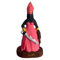 Escultura Iansã Rosa 10 Cm Em Resina Escultura Iansã Rosa 10 Cm Em Resina