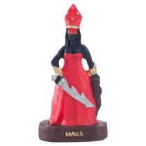 Escultura Iansã vermelha 10cm resina Escultura Iansã vermelha 10cm resina