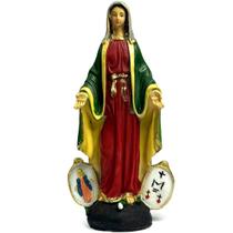 Escultura Imagem Resina N. Sra. Da Medalha Milagrosa 16Cm