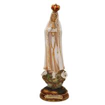 Escultura Imagem Santa Nossa Senhora De Fátima Resina Decorativa Estátua Casa Sala Quarto Escritório Mesa Rack Estante Enfeite Presente Altar Luxo Escultura Imagem Santa Nossa Senhora De Fátima Resina Decorativa Estátua Casa Sala Quarto Escritório Mesa Rack Estante Enfeite Presente Altar Luxo