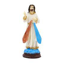 Escultura Jesus Misericordioso 7 cm em Resina Escultura Jesus Misericordioso 7 cm em Resina