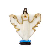 Escultura Jesus Oxalá de Braços Abertos 8 cm em Resina Escultura Jesus Oxalá de Braços Abertos 8 cm em Resina
