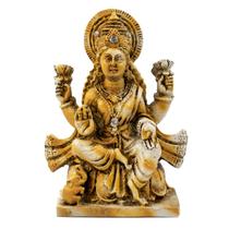 Escultura Lakshmi Patinada 11 cm em Resina Escultura Lakshmi Patinada 11 cm em Resina