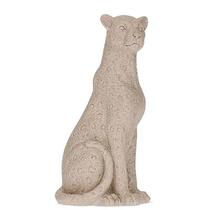 Escultura Leopardo em Polirresina 25cm - Mart Escultura Leopardo em Polirresina 25cm - Mart
