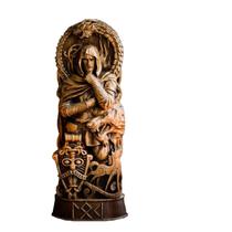 Escultura Loki Norse God of Mischief, estatueta de resina de 20 cm Escultura Loki Norse God of Mischief, estatueta de resina de 20 cm