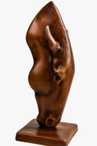 Escultura Luxo Estátua Busto Cabeça De Cavalo 41 Cm Fenda