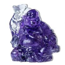 Escultura Mini Buda de Ametista na Resina - 70g, 5cm - Arte Esotérica Escultura Mini Buda de Ametista na Resina - 70g, 5cm - Arte Esotérica