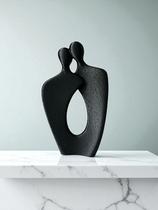 Escultura Minimalista Casal Moderno para Sala, Quarto, Escritório e Casa, ideal para Decoração Sofis Escultura Minimalista Casal Moderno para Sala, Quarto, Escritório e Casa, ideal para Decoração Sofis