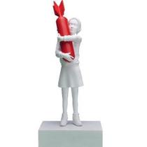 Escultura Modern Resin Bomb Hugger Figure Gir 26cm