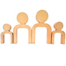 Escultura moderna da familia, feita em gesso perfeita para decoração de casa, escritorio e presente