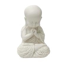 ESCULTURA MONGE CARECA ORACAO M EM PO DE MARMORE 15cm ESCULTURA MONGE CARECA ORACAO M EM PO DE MARMORE 15cm