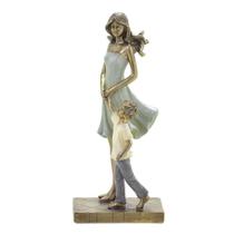 Escultura Mulher com Menino Plenitude 23cm Espressione