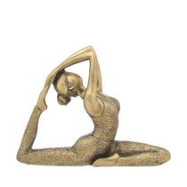 Escultura Mulher Ioga Bronze 20cm Espressione