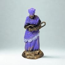 Escultura Nana Buruku Ibiri Vintage Em Resina 10Cm Escultura Nana Buruku Ibiri Vintage Em Resina 10Cm