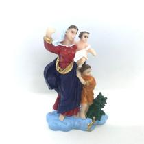 Escultura Nossa Senhora a Defesa 7 cm resina - Lua Mística - 100% Original - Loja Oficial