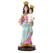 Escultura Nossa Senhora Auxiliadora 14 cm em Resina Escultura Nossa Senhora Auxiliadora 14 cm em Resina