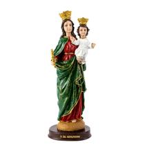 Escultura Nossa Senhora Auxiliadora 29 cm Resina Escultura Nossa Senhora Auxiliadora 29 cm Resina