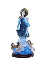 Escultura Nossa Senhora da Conceição 29 cm resina Escultura Nossa Senhora da Conceição 29 cm resina