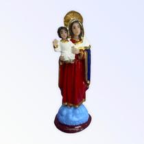 Escultura Nossa Senhora da Saúde 8 cm em Resina Escultura Nossa Senhora da Saúde 8 cm em Resina