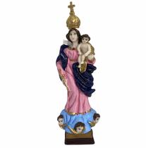 Escultura Nossa Senhora DÁjuda 21 cm resina