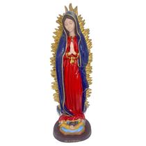 Escultura Nossa Senhora De Guadalupe 32 Cm Em Resina