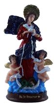 Escultura Nossa Senhora Desatadora dos Nós 14 cm resina - Lua Mística - 100% Original - Loja Oficial