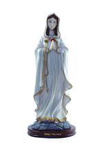 Escultura Nossa Senhora Rosa Mística 29 cm resina Escultura Nossa Senhora Rosa Mística 29 cm resina
