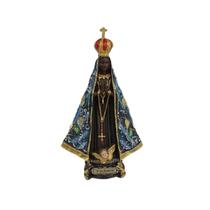Escultura Nossa Sra. Aparecida Italiana Resina 22cm Iracema Escultura Nossa Sra. Aparecida Italiana Resina 22cm Iracema