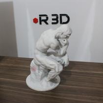 Escultura O Pensador The Thinker De Auguste Rodin 20 Cm - R3D